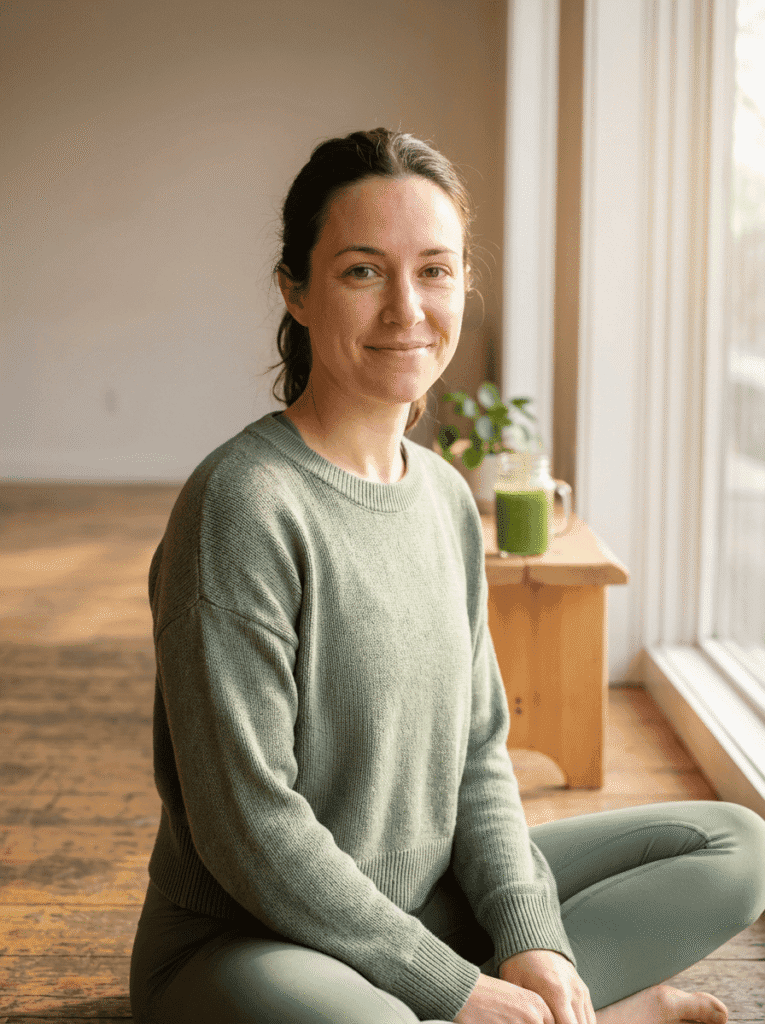 Mira, Nutrition Coach and Yoga Specialist at Her Wellness HQ, expert in dietetics and intuitive movement for women.